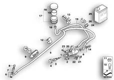 Goto diagram: BMW Classic Motorbike Model HP2 Megamoto (0310,0320)( ECE ), Category 34.31 REAR BRAKE MASTER CYLINDER :: Diagram: 34_1538