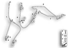 Goto diagram: BMW Classic Motorbike Model F 800 R 15 (0B34)( THA ), Category 34.32 Brake line, ABS, front :: Diagram: 34_1572