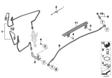 Goto diagram: BMW Classic Motorbike Model R 1200 GS 04 (0307,0317)( ECE ), Category 34.32 Brake line, rear, I-ABS, Generation 2 :: Diagram: 34_1847