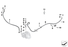 Goto diagram: BMW Classic Motorbike Model C 650 GT 16 (0C05, 0C15)( ECE ), Category 34.32 BRAKE PIPE REAR ABS :: Diagram: 34_2030