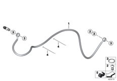 Goto diagram: BMW Classic Motorbike Model HP4Race (0E31, 0E33)( ECE ), Category 34.32 Brake lines :: Diagram: 34_2565