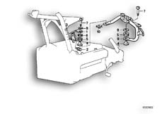 Goto diagram: BMW Classic Motorbike Model K 1 (0525,0535)( ECE ), Category 46.35 TRIM PANEL BRACKET :: Diagram: 46_0126