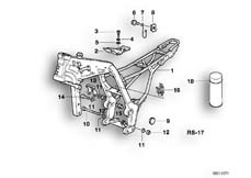 Goto diagram: BMW Classic Motorbike Model F 650 94 (0161)( ECE ), Category 46.51 Frame :: Diagram: 46_0273