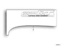 Goto diagram: BMW Classic Motorbike Model R 1150 RT 00 (0419,0499)( USA ), Category 46.75 Sticker :: Diagram: 46_0315