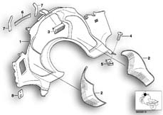 Goto diagram: BMW Classic Motorbike Model K 1200 LT 04 (0549,0559)( ECE ), Category 46.63 Dashboard support :: Diagram: 46_0437