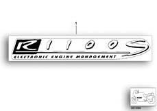 Goto diagram: BMW Classic Motorbike Model R 1100 S 98 (0422,0432)( ECE ), Category 46.75 Sticker :: Diagram: 46_0451