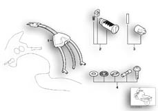 Goto diagram: BMW Classic Motorbike Model F 650 CS 04 (0177,0187)( USA ), Category 46.54 Helmet mount for stowage compartment :: Diagram: 46_0759