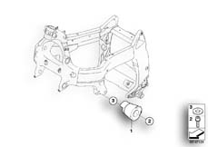 Goto diagram: BMW Classic Motorbike Model K 1300 S (0508,0509)( ECE ), Category 46.51 Impact protrectors :: Diagram: 46_0872