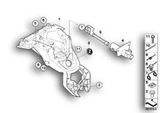 Goto diagram: BMW Classic Motorbike Model K 1300 S (0508,0509)( ECE ), Category 46.62 Licence plate holder :: Diagram: 46_0878