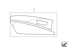 Goto diagram: BMW Classic Motorbike Model R 1200 RT 10 (0430,0440)( ECE ), Category 46.54 Design sticker, case :: Diagram: 46_1307