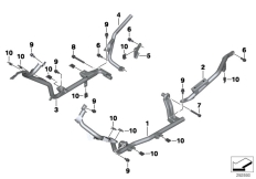 Goto diagram: BMW Classic Motorbike Model C 650 Sport 16 (0C04, 0C14)( ECE ), Category 46.63 Holder, footboard :: Diagram: 46_1431