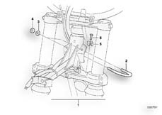 Goto diagram: BMW Classic Motorbike Model R 80 G/S( USA ), Category 51.05 Set mounting parts :: Diagram: 51_0191