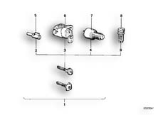 Goto diagram: BMW Classic Motorbike Model R 80 G/S( USA ), Category 51.15 SET OF LOCKS :: Diagram: 51_2444