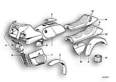 Goto diagram: BMW Classic Motorbike Model R 75 /7( ECE ), Category 51.20 Painted parts 603 minzgrün hell :: Diagram: 51_2575