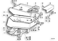 Goto diagram: BMW Classic Motorbike Model K 100 RS 83 (0502,0503,0513)( USA ), Category 52.15 RADIO TELEPHONE BOX :: Diagram: 52S1014