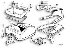 Goto diagram: BMW Classic Motorbike Model R 100 /7( ECE ), Category 52.15 RADIO TELEPHONE BOX :: Diagram: 52_1005