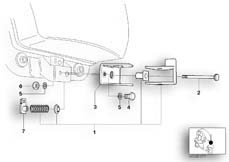 Goto diagram: BMW Classic Motorbike Model C1 200 (0192)( ECE ), Category 52.53 Headlight-headlight aim control :: Diagram: 52_2782