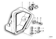 Goto diagram: BMW Classic Motorbike Model R45/N( ECE ), Category 61.15 Fuse box :: Diagram: 61_0202