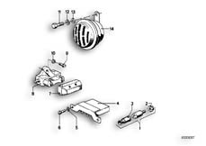 Goto diagram: BMW Classic Motorbike Model R50/5( ECE ), Category 61.35 Horn/brake light switch :: Diagram: 61_0224
