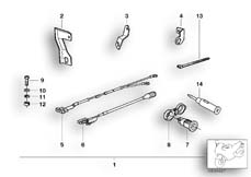 Goto diagram: BMW Classic Motorbike Model R 80( USA ), Category 61.30 Retrofit kit, socket :: Diagram: 61_0255