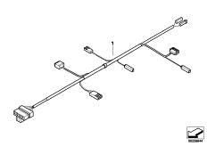 Goto diagram: BMW Classic Motorbike Model R 850 C 99 (0421)( ECE ), Category 61.12 Wiring harness f heated handlebar grips :: Diagram: 61_2739