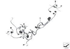 Goto diagram: BMW Classic Motorbike Model F 800 GT (0B03, 0B13)( ECE ), Category 61.11 Main wiring harness, special vehicle :: Diagram: 61_3095