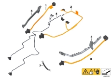 Goto diagram: BMW Classic Motorbike Model C evolution (0C03)( ECE ), Category 61.27 Wiring harnesses, high-volt. batt. unit :: Diagram: 61_4085