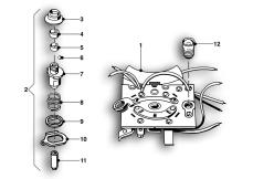 Goto diagram: BMW Classic Motorbike Model R61( ECE ), Category 61.31 Ignition lock :: Diagram: 61p0002