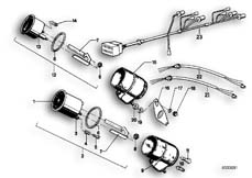 Goto diagram: BMW Classic Motorbike Model R 100 RS( USA ), Category 62.15 ADDITIONAL INSTRUMENTS :: Diagram: 62_0226