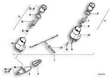 Goto diagram: BMW Classic Motorbike Model R 65 RT SF( ECE ), Category 62.15 ADDITIONAL INSTRUMENTS :: Diagram: 62_0237