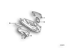 Goto diagram: BMW Classic Motorbike Model K 75 S (0563,0572)( USA ), Category 62.05 INSTRUMENTS/MOUNTING PARTS :: Diagram: 62_0240