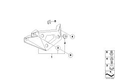 Goto diagram: BMW Classic Motorbike Model R 1200 S (0366,0396)( ECE ), Category 62.11 Bracket f instrument cluster :: Diagram: 62_0494