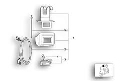 Goto diagram: BMW Classic Motorbike Model C1 200 (0192)( ECE ), Category 63.12 Reading light :: Diagram: 63_0640