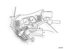 Goto diagram: BMW Classic Motorbike Model K 75 RT (0565,0573)( ECE ), Category 65.05 Radio :: Diagram: 65S0343