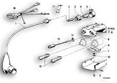 Goto diagram: BMW Classic Motorbike Model R 75 /7( ECE ), Category 65.25 SUPPRESSING SOCKET :: Diagram: 65_0318