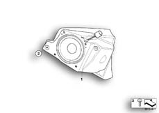 Goto diagram: BMW Classic Motorbike Model R 1200 CL (0442,0496)( ECE ), Category 65.21 Loudspeaker front :: Diagram: 65_1295