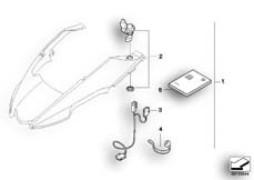 Goto diagram: BMW Classic Motorbike Model R 1200 GS 04 (0307,0317)( ECE ), Category 77.53 Retrofit kit, socket :: Diagram: 77_0211