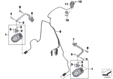 Goto diagram: BMW Classic Motorbike Model R 1200 RT (0A03, 0A13)( USA ), Category 77.51 Retrofitting, LED additional headlight :: Diagram: 77_0680