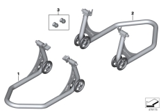 Goto diagram: BMW Classic Motorbike Model S 1000 RR 15 (0D40)( THA ), Category 77.02 Assembly stand, Sport 2 :: Diagram: 77_0731